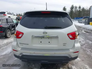 2018 Nissan Pathfinder S with VIN 5N1DR2MM6JC603823, listed as a IAAI auction lot 41656175 with 89,572 mi miles. Bid and sale history available at carsss.com. Image 17.