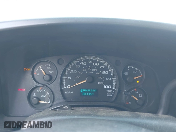 2005 Chevrolet Express Cargo with VIN 1GCGG25V651130764, listed as a IAAI auction lot 42494021 with 203,357 mi miles and . Bid and sale history available at DreamBid. Image 7.