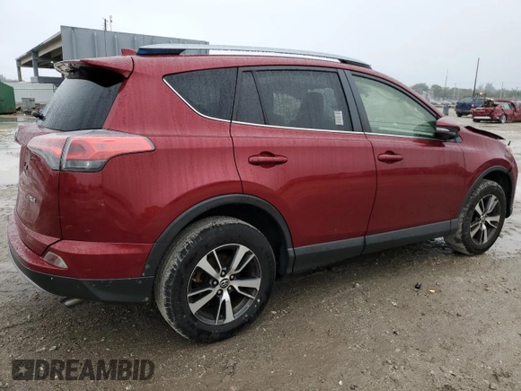 2018 Toyota RAV4 XLE with VIN JTMWFREV0JD130324, listed as a Copart auction lot 41790875 with 236,109 mi miles and Salvage title. Bid and sale history available at DreamBid. Image 3.