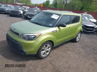 2015 Kia Soul + with VIN KNDJP3A50F7816301, listed as a IAAI auction lot 42154852 with 122,316 mi miles and . Bid and sale history available at DreamBid. Image 2.