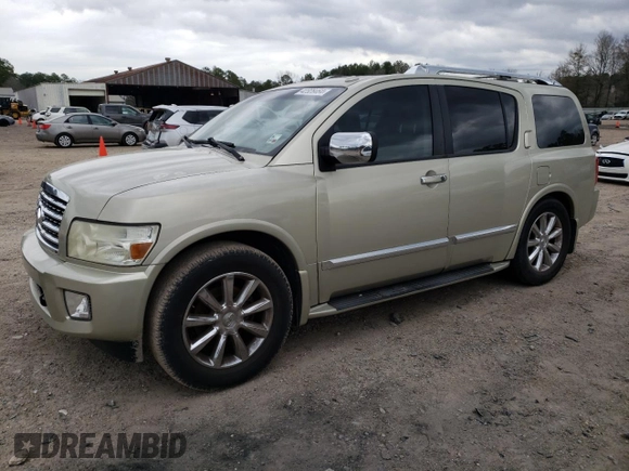 2009 Infiniti QX56 with VIN 5N3AA08D19N901258, listed as a Copart auction lot 42328464 with 226,720 mi miles and Salvage Title. Bid and sale history available at carsss.com. Image 1.
