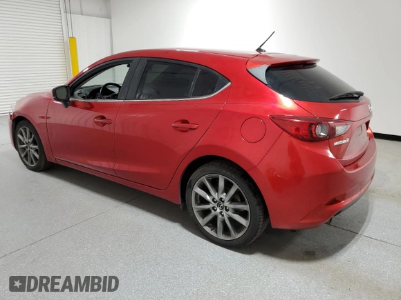 2018 Mazda 3 Touring with VIN 3MZBN1L34JM177605, listed as a Copart auction lot 52559395 with 56,267 mi miles and Clean Title. Bid and sale history available at DreamBid. Image 2.