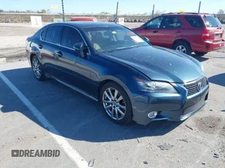 2013 Lexus GS 350 with VIN JTHBE1BL2D5001360, listed as a IAAI auction lot 41370780 with 59,223 mi miles. Bid and sale history available at carsss.com. Image 1.