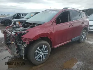 2018 Toyota RAV4 LE z VIN 2T3BFREV3JW832994, wystawiony jako Copart lot #58536565 z przebiegiem 47 717 mil mil oraz Szkoda całkowita • Salvage title. Historia ofert i sprzedaży dostępna na DreamBid. Obrazek 1.