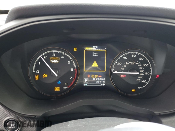 2024 Subaru Forester Wilderness with VIN JF2SKAJC7RH523422, listed as a Copart auction lot 61398025 with 2,311 mi miles and Salvage title. Bid and sale history available at DreamBid. Image 9.