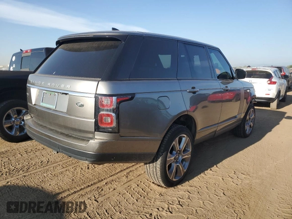 2020 Land Rover Range Rover HSE с VIN SALGS2RU1LA584670, выставлен на аукционе Copart как лот 71074124 с пробегом 38 570 миль миль и Списание • Salvage title. История ставок и продаж доступна на DreamBid. Изображение 3.