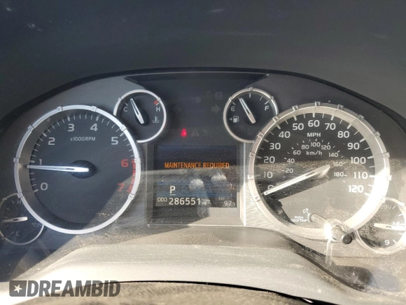 2017 Toyota Tundra 2WD SR5 with VIN 5TFRY5F12HX228646, listed as a Copart auction lot 73630424 with 286,551 mi miles and Salvage Title. Bid and sale history available at carsss.com. Image 9.