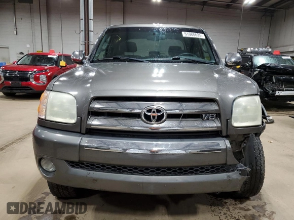 2004 Toyota Tundra SR5 with VIN 5TBDT44174S445026, listed as a Copart auction lot 51988625 with 129,887 mi miles and Salvage Title. Bid and sale history available at DreamBid. Image 5.