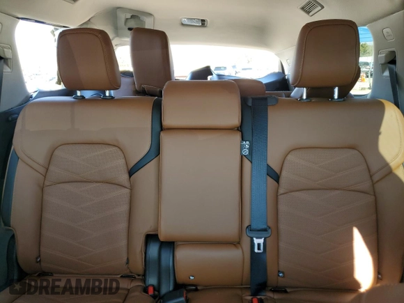 2024 Nissan Pathfinder Platinum with VIN 5N1DR3DG9RC307349, listed as a Copart auction lot 43464825 with 1,077 mi miles and Salvage title. Bid and sale history available at DreamBid. Image 10.