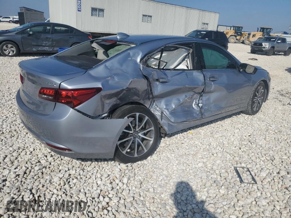 2016 Acura TLX V6 with VIN 19UUB2F35GA003829, listed as a Copart auction lot 44082455 with 85,650 mi miles and Salvage Title. Bid and sale history available at carsss.com. Image 3.