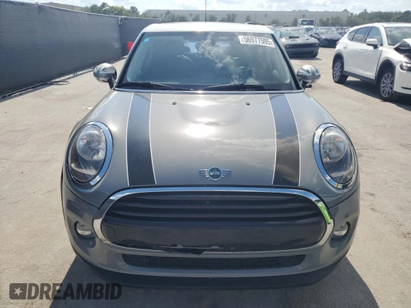 2019 MINI Hardtop 4 Door Cooper z VIN WMWXU1C57K2J01783, wystawiony jako Copart lot #56977595 z przebiegiem 44 353 mil mil oraz Szkoda całkowita • Salvage title. Historia ofert i sprzedaży dostępna na DreamBid. Obrazek 5.
