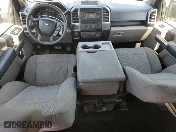2017 Ford F-150 XL with VIN 1FTEW1EF7HFA77657, listed as a Copart auction lot 48496885 with 100,745 mi miles and Salvage Title. Bid and sale history available at carsss.com. Image 8.
