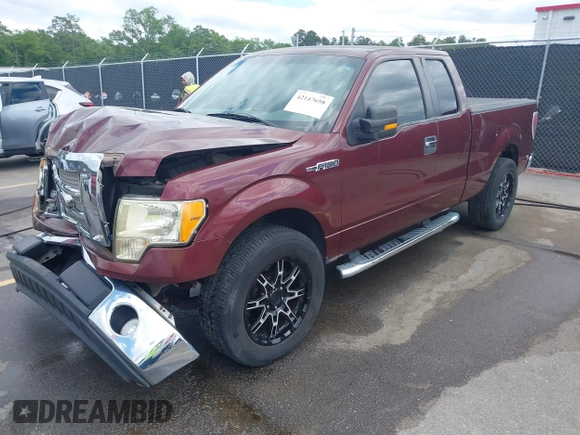 2010 Ford F-150 XL with VIN 1FTEX1C86AFC14756, listed as a IAAI auction lot 42147658 with 191,127 mi miles and . Bid and sale history available at DreamBid. Image 2.