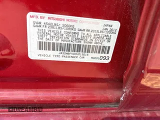 2012 Mitsubishi Lancer Evolution GSR z VIN JA32W8FV0CU019216, wystawiony jako Copart lot #75898944 z przebiegiem 129 387 mil mil oraz Tytuł czysty. Historia ofert i sprzedaży dostępna na DreamBid. Obrazek 10.