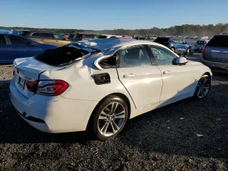 2018 BMW 4 Series 430i xDrive with VIN WBA4J3C58JBL04526, listed as a Copart auction lot 76980094 with 42,147 mi miles and Salvage Title. Bid and sale history available at DreamBid. Image 3.