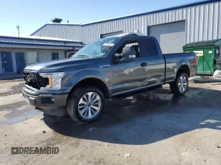 2018 Ford F-150 XL with VIN 1FTFX1E50JFA85680, listed as a Copart auction lot 89380305 with 0 mi miles and Salvage Title. Bid and sale history available at carsss.com. Image 1.