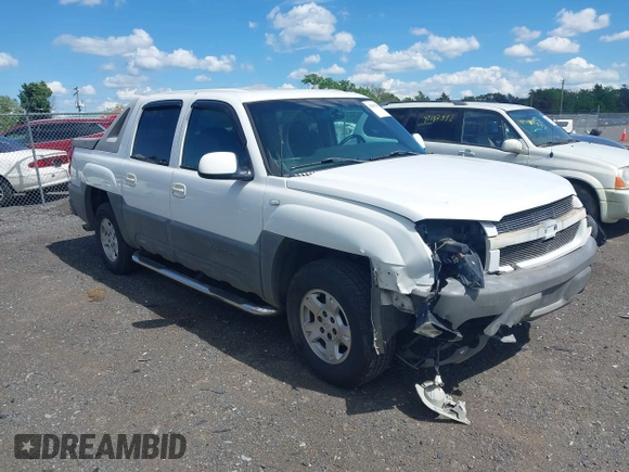 2002 Chevrolet Avalanche with VIN 3GNEC13T92G265370, listed as a IAAI auction lot 42197376 with Not Provided miles and . Bid and sale history available at DreamBid. Image 1.