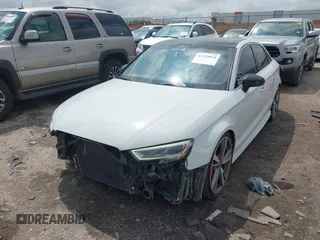 2019 Audi RS 3 with VIN WUABWGFF3KA907627, listed as a IAAI auction lot 42119014 with 38,651 mi miles and . Bid and sale history available at DreamBid. Image 2.