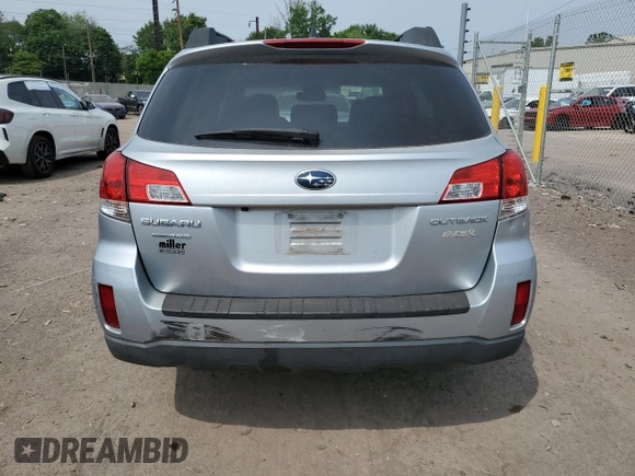 2012 Subaru Outback Limited with VIN 4S4BRBKC6C3261410, listed as a Copart auction lot 60916845 with 184,005 mi miles and Clean title. Bid and sale history available at DreamBid. Image 6.