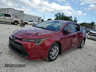2024 Toyota Corolla LE with VIN 5YFB4MDE6RP221132, listed as a Copart auction lot 42745195 with 10,613 mi miles and Salvage Title. Bid and sale history available at carsss.com. Image 1.
