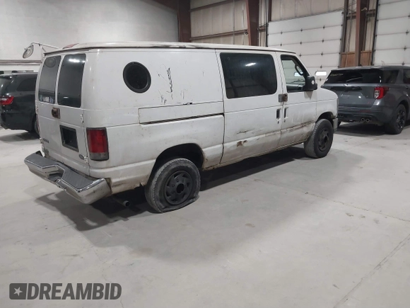 2008 Ford Econoline Cargo Commercial with VIN 1FTNE14W38DA55834, listed as a IAAI auction lot 41711206 with 102,369 mi miles and . Bid and sale history available at DreamBid. Image 4.