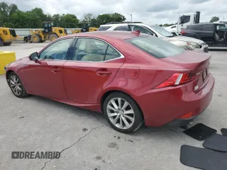 2015 Lexus IS 250 with VIN JTHBF1D25F5055742, listed as a Copart auction lot 61254235 with 102,971 mi miles and Salvage title. Bid and sale history available at DreamBid. Image 2.