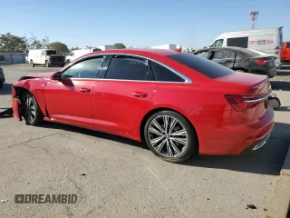 2019 Audi A6 Premium with VIN WAUK2AF25KN069576, listed as a Copart auction lot 75137094 with 0 mi miles and Salvage Title. Bid and sale history available at carsss.com. Image 2.