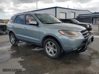 2008 Hyundai Santa Fe SE with VIN 5NMSH13E38H156298, listed as a Copart auction lot 52581955 with 152,963 mi miles and Salvage Title. Bid and sale history available at carsss.com. Image 4.
