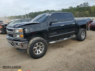 2015 Chevrolet Silverado 1500 LTZ with VIN 3GCPCSEC5FG139940, listed as a Copart auction lot 50695995 with 180,851 mi miles and Salvage Title. Bid and sale history available at carsss.com. Image 1.