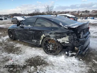 2018 BMW M4 with VIN WBS4Y9C51JAA92457, listed as a Copart auction lot 87014004 with 83,423 mi miles and Salvage Title. Bid and sale history available at carsss.com. Image 2.