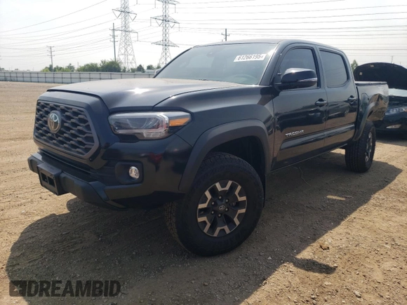 2021 Toyota Tacoma SR с VIN 3TMCZ5AN5MM417465, выставлен на аукционе Copart как лот 61266195 с пробегом 59 078 миль миль и Списание • Salvage title. История ставок и продаж доступна на DreamBid. Изображение 1.