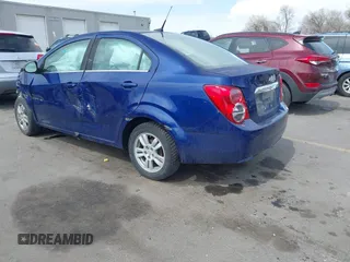 2013 Chevrolet Sonic LT with VIN 1G1JC5SH3D4243109, listed as a IAAI auction lot 41922174 with 177,499 mi miles and . Bid and sale history available at DreamBid. Image 3.