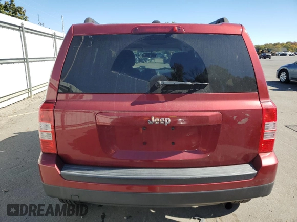 2017 Jeep Patriot Sport with VIN 1C4NJPBB6HD207412, listed as a Copart auction lot 75537244 with 96,493 mi miles and Salvage title. Bid and sale history available at DreamBid. Image 6.