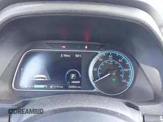 2019 Nissan LEAF SV z VIN 1N4AZ1CPXKC320748, wystawiony jako IAAI lot #41953264 z przebiegiem 35 080 mil mil oraz . Historia ofert i sprzedaży dostępna na DreamBid. Obrazek 7.
