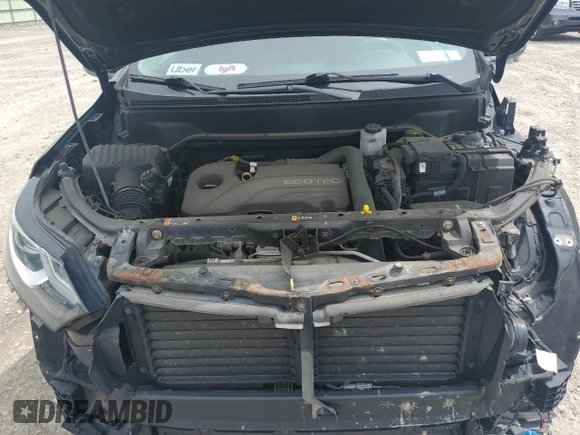 2018 Chevrolet Equinox LT with VIN 2GNAXJEV3J6329950, listed as a Copart auction lot 64434345 with 110,064 mi miles and Salvage title. Bid and sale history available at DreamBid. Image 12.