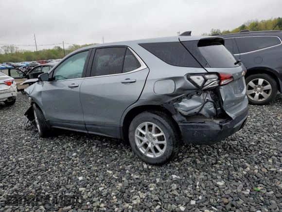 2023 Chevrolet Equinox LT with VIN 3GNAXTEG9PS209528, listed as a Copart auction lot 55656865 with 38,404 mi miles and Clean Title. Bid and sale history available at DreamBid. Image 2.