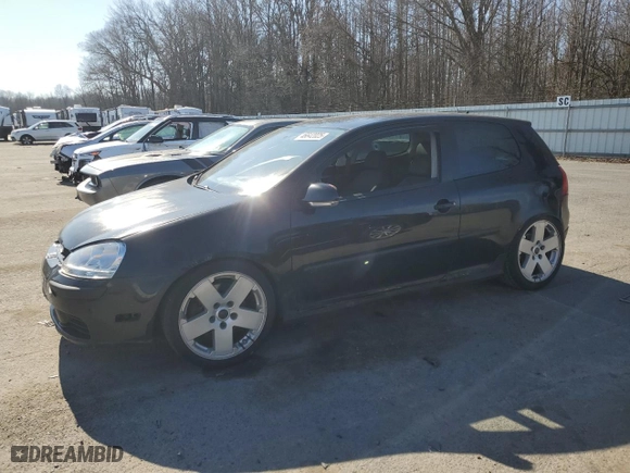 2009 Volkswagen Rabbit S with VIN WVWAB71K59W104212, listed as a Copart auction lot 46642025 with NaN miles and Salvage Title. Bid and sale history available at carsss.com. Image 1.