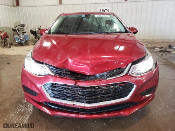 2017 Chevrolet Cruze LT with VIN 3G1BE5SMXHS566591, listed as a Copart auction lot 41816875 with 135,598 mi miles and Clean Title. Bid and sale history available at carsss.com. Image 5.