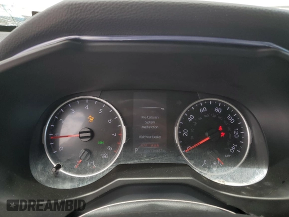 2019 Toyota RAV4 LE with VIN 2T3G1RFV5KC011417, listed as a Copart auction lot 50394495 with 116,687 mi miles and Salvage Title. Bid and sale history available at DreamBid. Image 9.