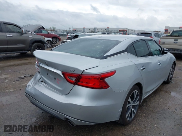 2017 Nissan Maxima SL with VIN 1N4AA6AP9HC396154, listed as a IAAI auction lot 41908840 with 107,811 mi miles and . Bid and sale history available at DreamBid. Image 4.