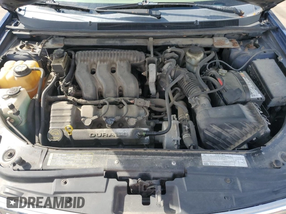 2006 Ford Five Hundred Limited with VIN 1FAHP25196G156023, listed as a Copart auction lot 55138425 with 282,528 mi miles and Salvage title. Bid and sale history available at DreamBid. Image 11.