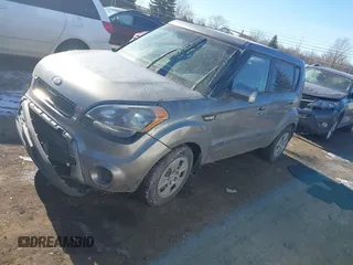 2013 Kia Soul with VIN KNDJT2A5XD7623334, listed as a IAAI auction lot 41424583 with 119,644 mi miles. Bid and sale history available at carsss.com. Image 17.