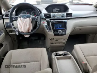 2017 Honda Odyssey SE with VIN 5FNRL5H36HB024018, listed as a Copart auction lot 52437385 with 105,175 mi miles and Salvage Title. Bid and sale history available at carsss.com. Image 8.