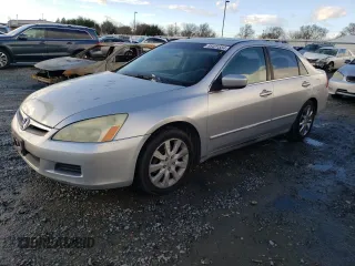 2006 Honda Accord LX with VIN 1HGCM66326A030031, listed as a Copart auction lot 86431554 with 195,996 mi miles and Salvage title. Bid and sale history available at DreamBid. Image 1.