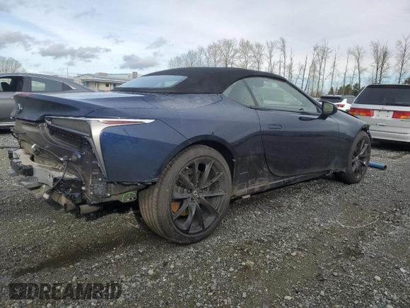 2021 Lexus LC 500h с VIN JTHKPAAY8MA102594, выставлен на аукционе Copart как лот 50404275 с пробегом 29 899 миль миль и Списание • Salvage title. История ставок и продаж доступна на DreamBid. Изображение 3.