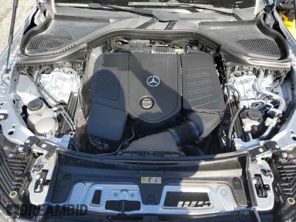 2023 Mercedes-Benz GLC with VIN W1NKM4GB3PF002580, listed as a Copart auction lot 82312704 with 0 mi miles and Salvage Title. Bid and sale history available at carsss.com. Image 12.