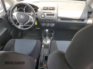 2008 Honda Fit Sport with VIN JHMGD38618S037263, listed as a Copart auction lot 66802634 with 42,487 mi miles and Salvage Title. Bid and sale history available at carsss.com. Image 8.