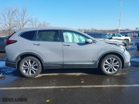 2021 Honda CR-V Touring with VIN 2HKRW2H97MH680203, listed as a IAAI auction lot 41357188 with 50,211 mi miles. Bid and sale history available at carsss.com. Image 13.