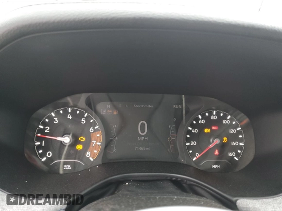 2022 Jeep Compass Latitude with VIN 3C4NJCBB1NT218123, listed as a Copart auction lot 48690445 with 71,465 mi miles and Salvage Title. Bid and sale history available at carsss.com. Image 9.
