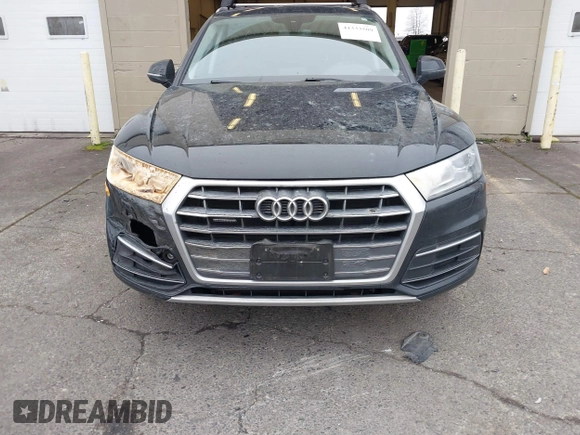 2019 Audi Q5 Premium with VIN WA1ANAFY5K2039094, listed as a IAAI auction lot 41333509 with 45,956 mi miles. Bid and sale history available at carsss.com. Image 6.
